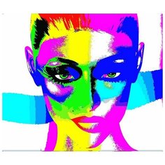 Картина по номерам Дерзкий образ, 30x40 см. Фрея