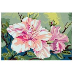 Картина по номерам Красивый цветок, 20x30 см. Molly