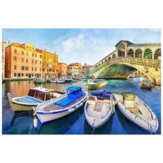 Алмазная мозаика Тихая гавань, картина стразами Алмазное хобби 60x40 см.