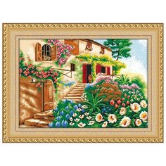 Алмазная мозаика Лето, картина стразами Color KIT 58x40 см.