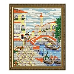 Алмазная мозаика В Венеции, картина стразами АРТ СОЛО 20x24.6 см. Art Solo