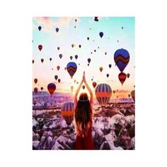 Алмазная мозаика ZX10383, картина стразами PaintBoy 30x40 см.