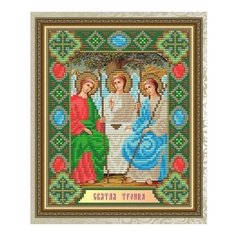 Алмазная мозаика Святая Троица, картина стразами АРТ СОЛО 20x24.6 см. Art Solo