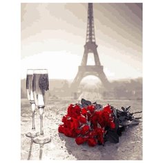 Картина по номерам Мечты Парижа, 40x50 см. PaintBoy