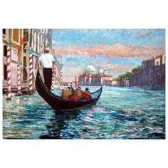 Картина по номерам Прогулка по Венеции, 40x50 см. PaintBoy