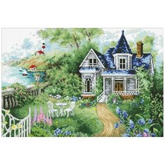 Алмазная мозаика В гостях у лета, картина стразами Паутинка 64x43 см.