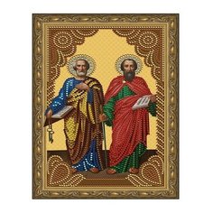 Алмазная мозаика Святые Апостолы Петр и Павел, картина стразами Molly 20x30 см.