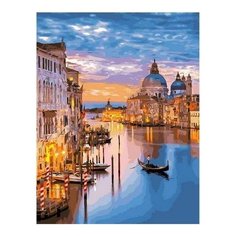Картина по номерам Венеция на закате, 40x50 см. PaintBoy