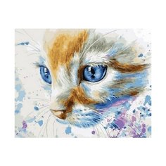 Картина по номерам Котёнок, 15x20 см. Molly