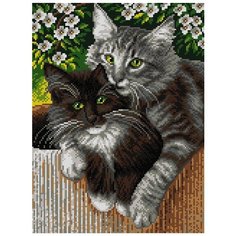 Алмазная мозаика Лямур, картина стразами Вышиваем бисером 30x40 см.