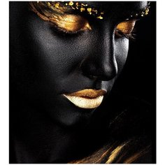 Алмазная мозаика Неповторимая, картина стразами Molly 40x50 см.