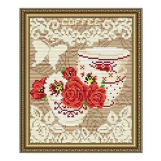 Алмазная мозаика Кофе, картина стразами АРТ СОЛО 20x24.6 см. Art Solo