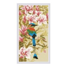 Алмазная мозаика Момот, картина стразами Риолис 20x38 см.