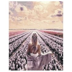 Картина по номерам На лавандовых полях, 40x50 см. PaintBoy