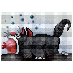 Алмазная мозаика ВБ.V-63, картина стразами Вышиваем бисером 19x13 см.