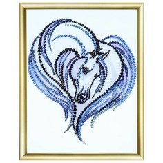 Алмазная мозаика Грация, картина стразами Чарiвна Мить 16.9x22.9 см.