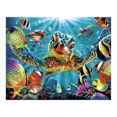 Картина по номерам Подводный мир, 40x50 см. PaintBoy