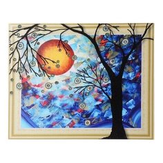 Алмазная мозаика Дерево желаний, картина стразами Color KIT 40x50 см.