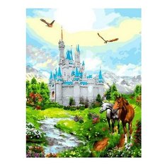 Картина по номерам Белый замок, 40x50 см. PaintBoy