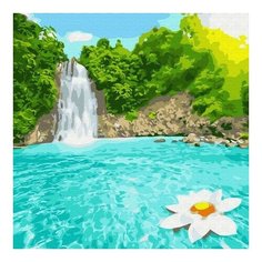 Картина по номерам Райский уголок, 30x30 см. Molly