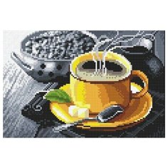 Алмазная мозаика Яркое утро, картина стразами Алмазное хобби 20x30 см.