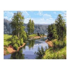 Картина по номерам Проточная река (Прищепа Игорь), 40x50 см. PaintBoy