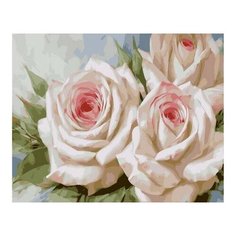 Картина по номерам Бархатные лепестки, 40x50 см. PaintBoy