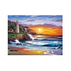 Картина по номерам Красивый закат, 30x40 см. Molly