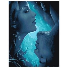 Картина по номерам Под водой, 40x50 см. PaintBoy