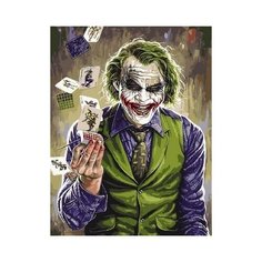 Картина по номерам Джокер, 40x50 см. PaintBoy