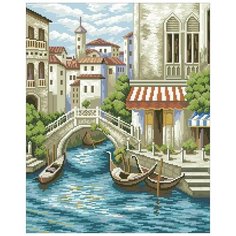 Алмазная мозаика Венеция, картина стразами Алмазная живопись 40x50 см.