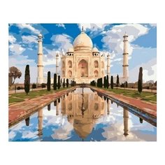 Картина по номерам Тадж-Махал в Индии, 40x50 см. PaintBoy