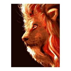 Картина по номерам Сила льва, 40x50 см. PaintBoy