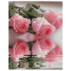 Алмазная мозаика Нежное отражение, картина стразами PaintBoy 40x50 см.