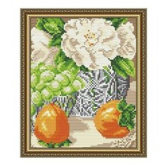 Алмазная мозаика Хрустальный натюрморт. Диптих 2, картина стразами АРТ СОЛО 20x24.6 см. Art Solo