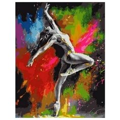 Картина по номерам Танец в красках, 40x50 см. PaintBoy