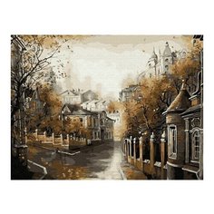 Картина по номерам Московская осень, 30x40 см. Molly
