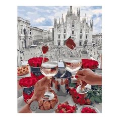 Картина по номерам Романтика в Милане, 40x50 см. PaintBoy