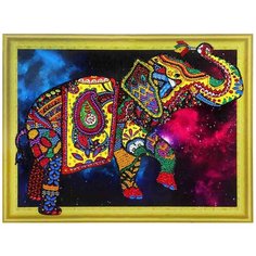 Алмазная мозаика Созвездие слона, картина стразами Color KIT 30x40 см.