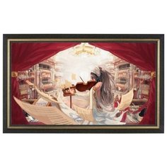 Алмазная мозаика Музыкальная экспрессия, картина стразами Color KIT 40x60 см.