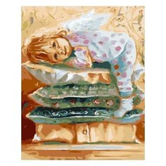 Картина по номерам Мой милый ангел (Логинова Аннет), 40x50 см. PaintBoy