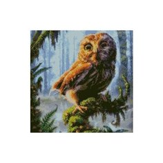 Алмазная мозаика Хозяйка леса, картина стразами Империя бисера 40x40 см.