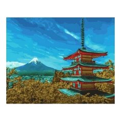 Картина по номерам Японский пейзаж, 40x50 см. PaintBoy