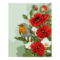 Картина по номерам Дивный сад, 40x50 см. Фрея