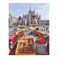 Картина по номерам Встреча в Милане, 40x50 см. PaintBoy