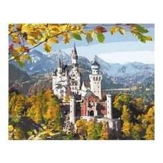 Картина по номерам Замок Нойшванштайн в Баварии, 40x50 см. PaintBoy