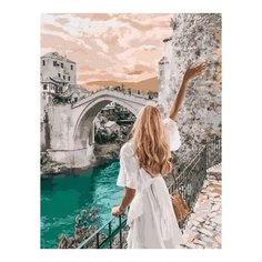 Картина по номерам Ванильное небо, 40x50 см. PaintBoy