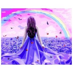 Картина по номерам Радуга над морем, 40x50 см. PaintBoy