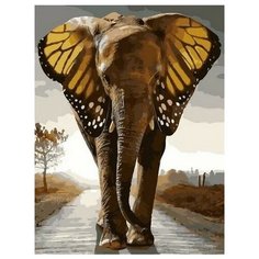 Картина по номерам Крылья бабочки, 40x50 см. PaintBoy