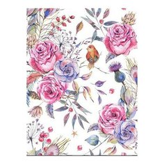 Картина по номерам Нежные цветы, 30x40 см. Цветной